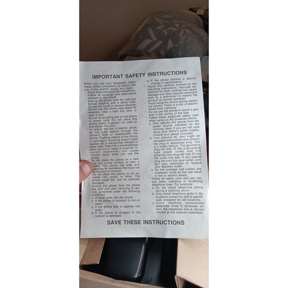 Vintage Radio Shack Touch-Tone Remote Control Answering System Phone (No Cords) - Picture 7 of 12